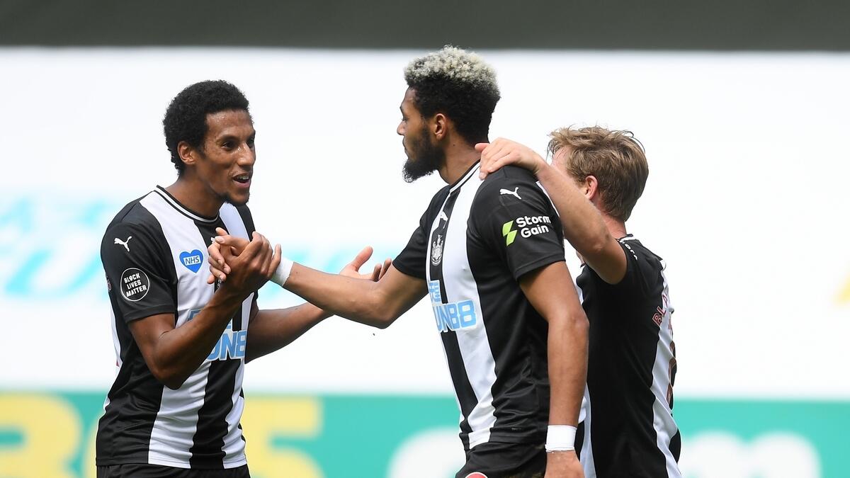 Newcastle moved up to 12th spot with 38 points to surely put any remaining relegation fears to rest (AFP)