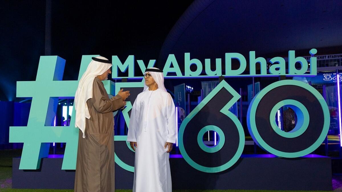 Officials at the launch of the Abu Dhabi 360 Health initiative. - Photos provided