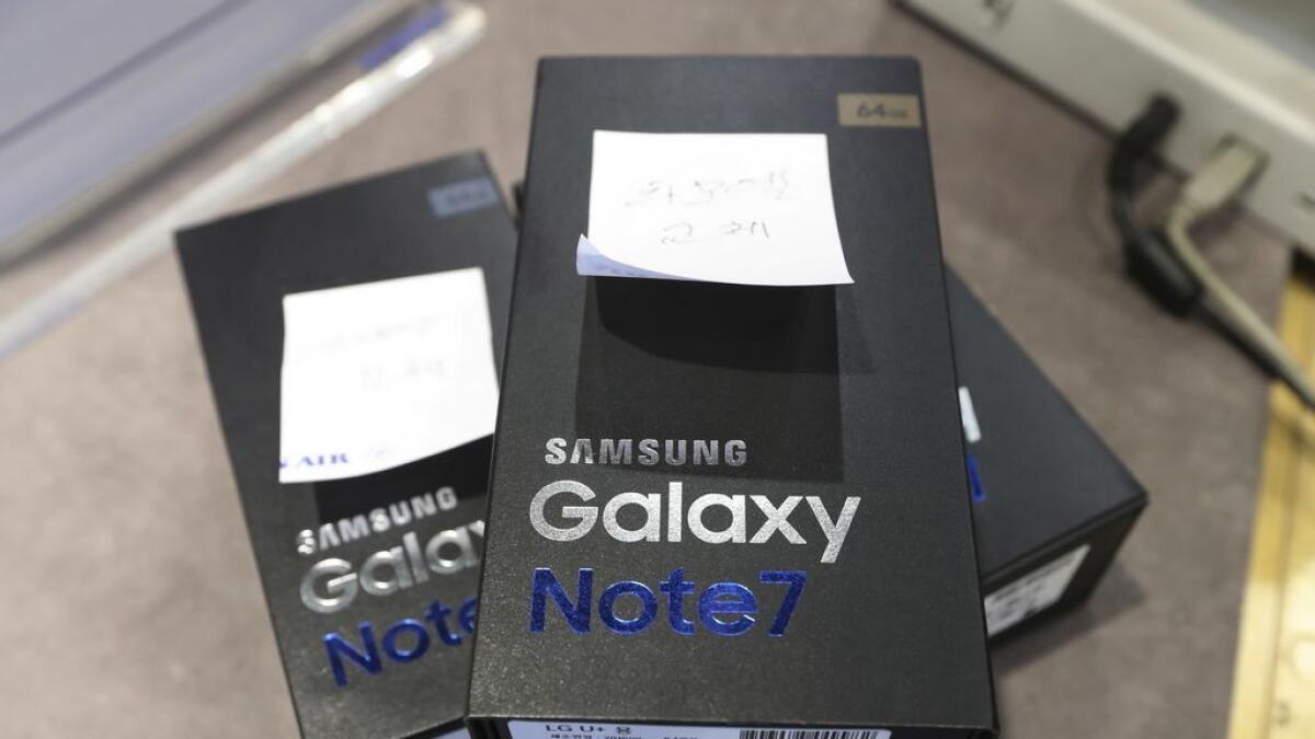Samsung begins Galaxy Note7 exchange, refund in UAE