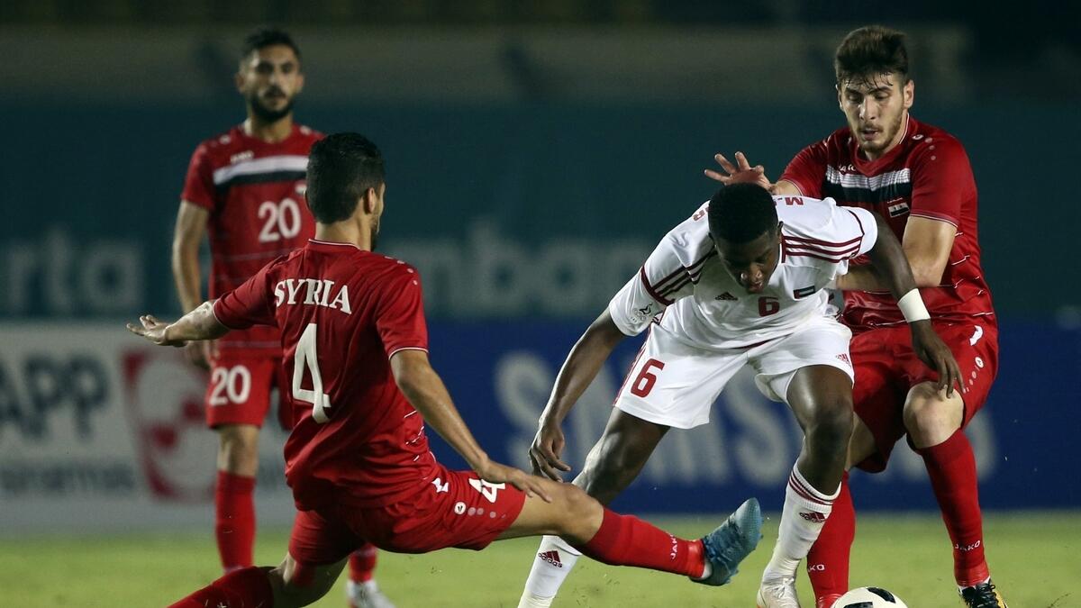 UAE Olympic team go down fighting to Syria