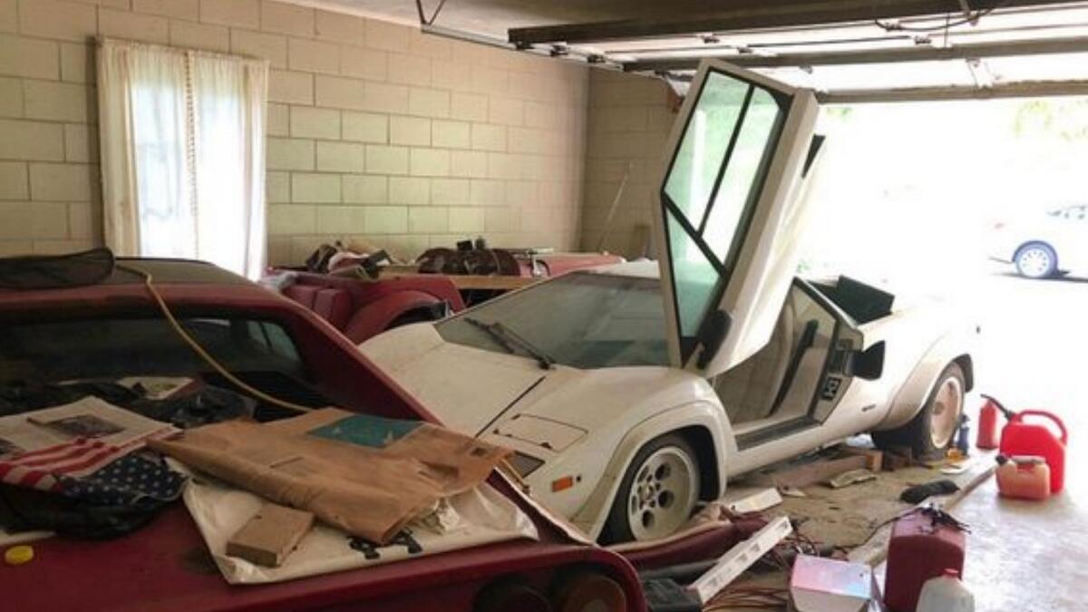 Student finds Ferrari, Lamborghini worth up to Dh2m in grandmothers garage  