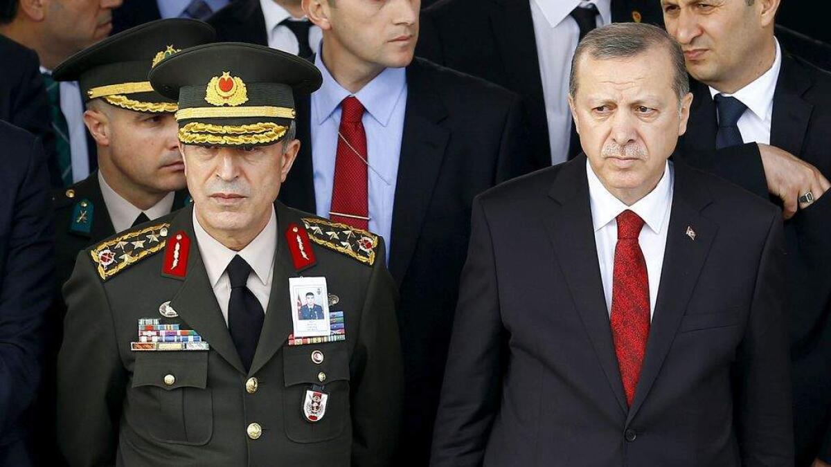 Turkey army chief of staff rescued, taken to safe location