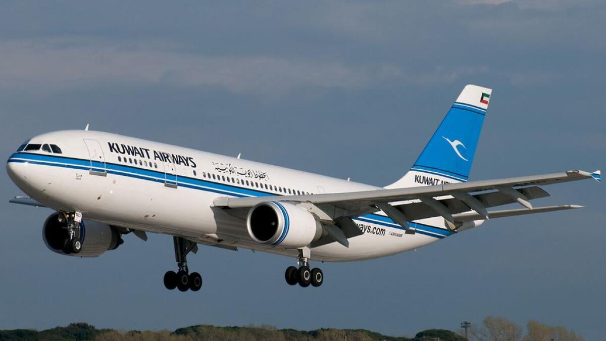 Kuwait Airways plane returns after bird strike incident