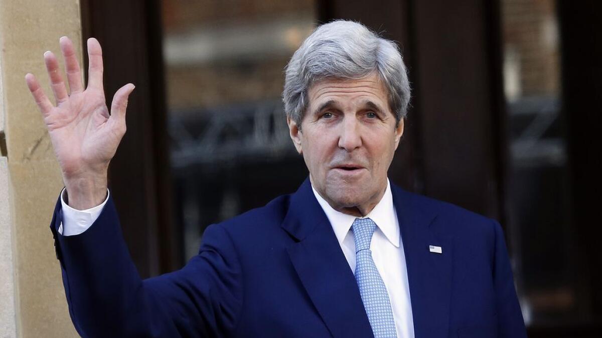 Kerry in Saudi for talks on Syria, Libya, Yemen