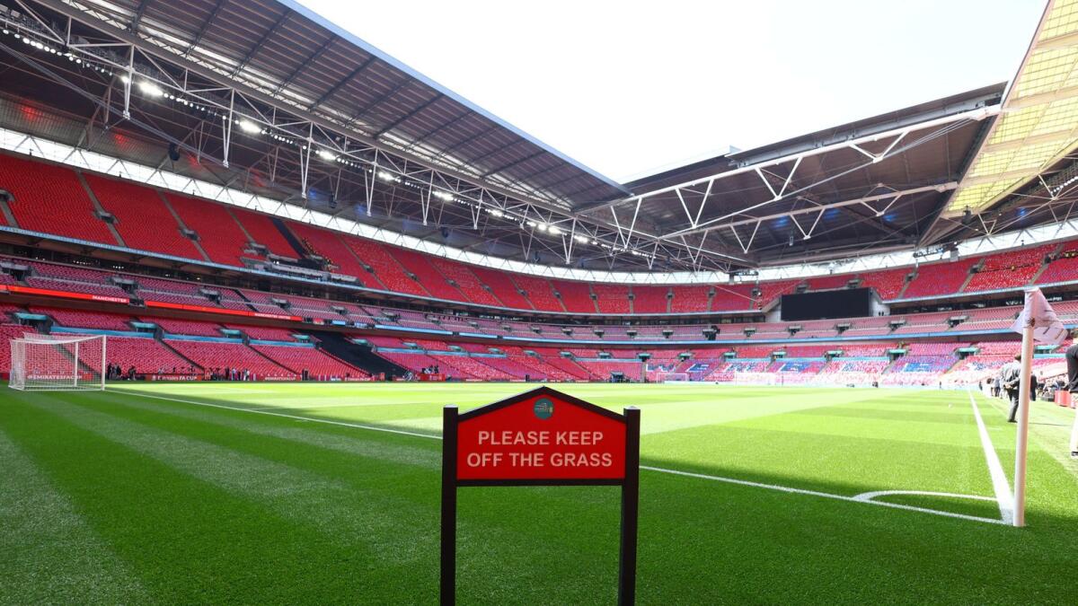 Wembley Stadium. — Reuters File