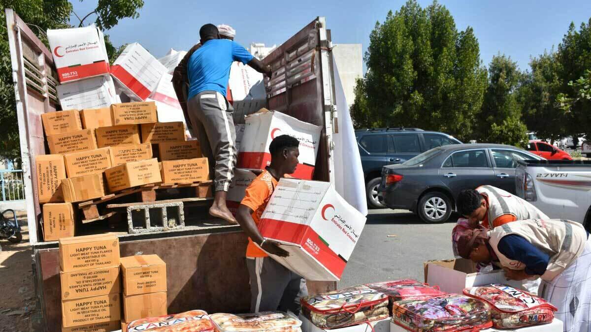 The Emirates Red Crescent continues to provide aid to liberated areas in Yemen.- Wam file photo