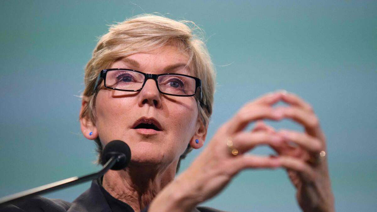 US Energy Secretary Jennifer Granholm. Photo: AFP file
