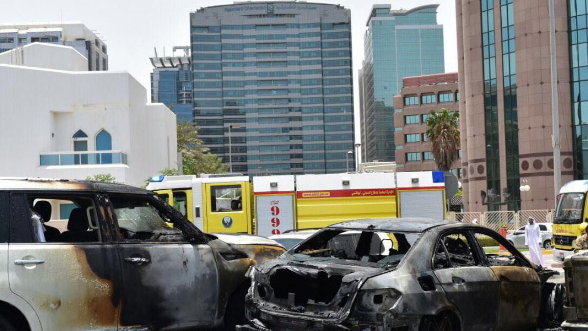 596 vehicle fires and 4 deaths in UAE in 2017