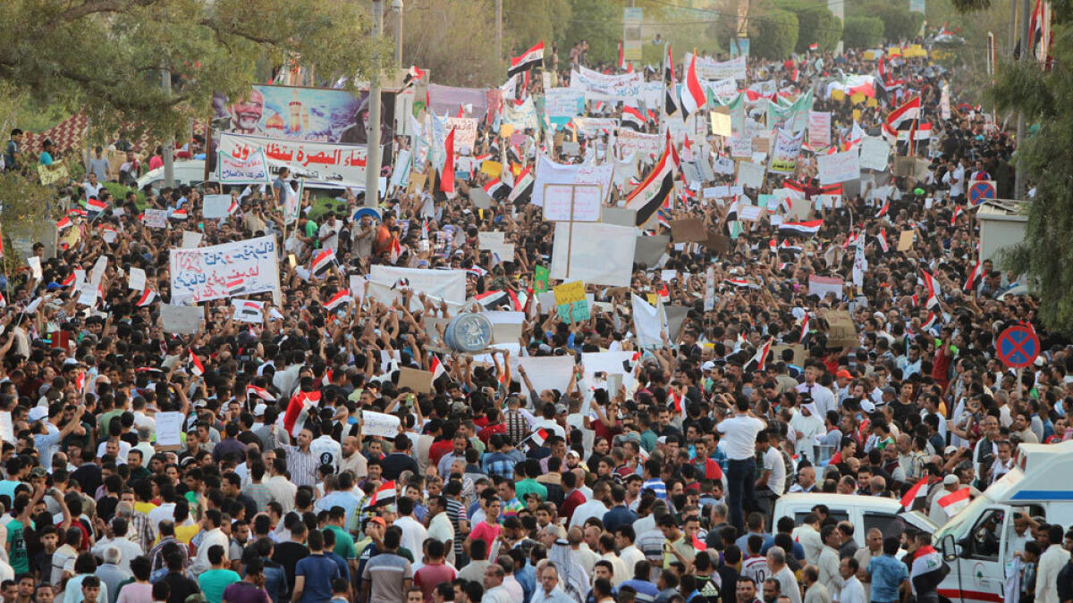 Thousands demonstrate in Iraq capital for more reforms