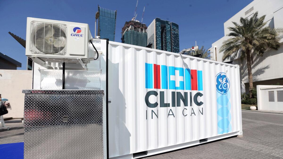 Climb aboard the Clinic in a Can