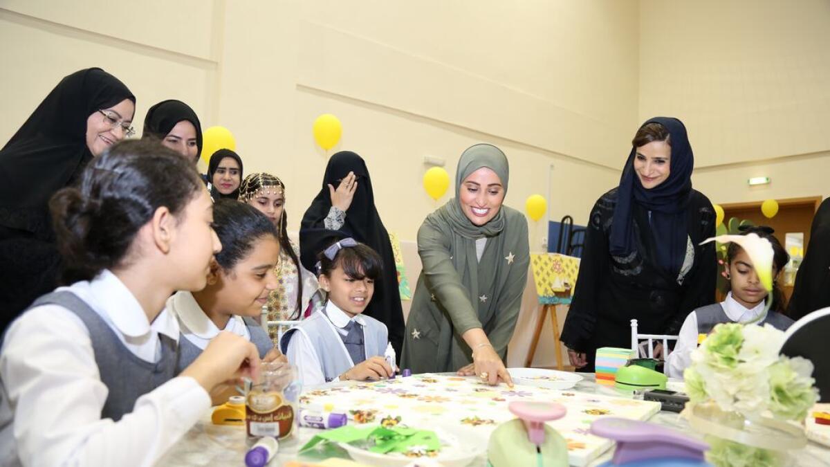  UAE students told to inspire happiness logo 
