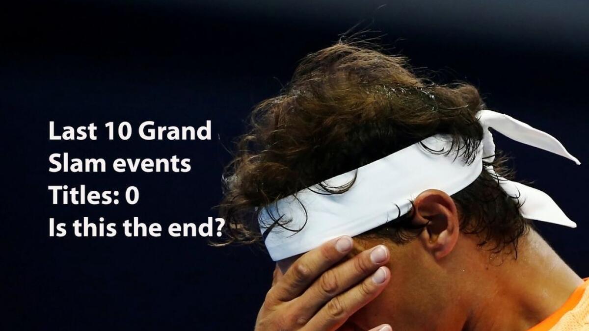 Nadal loses in straight sets in China Open