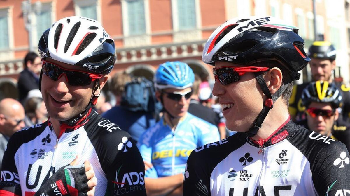 Cycling: UAE Team Emirates in good spirits after Paris-Nice