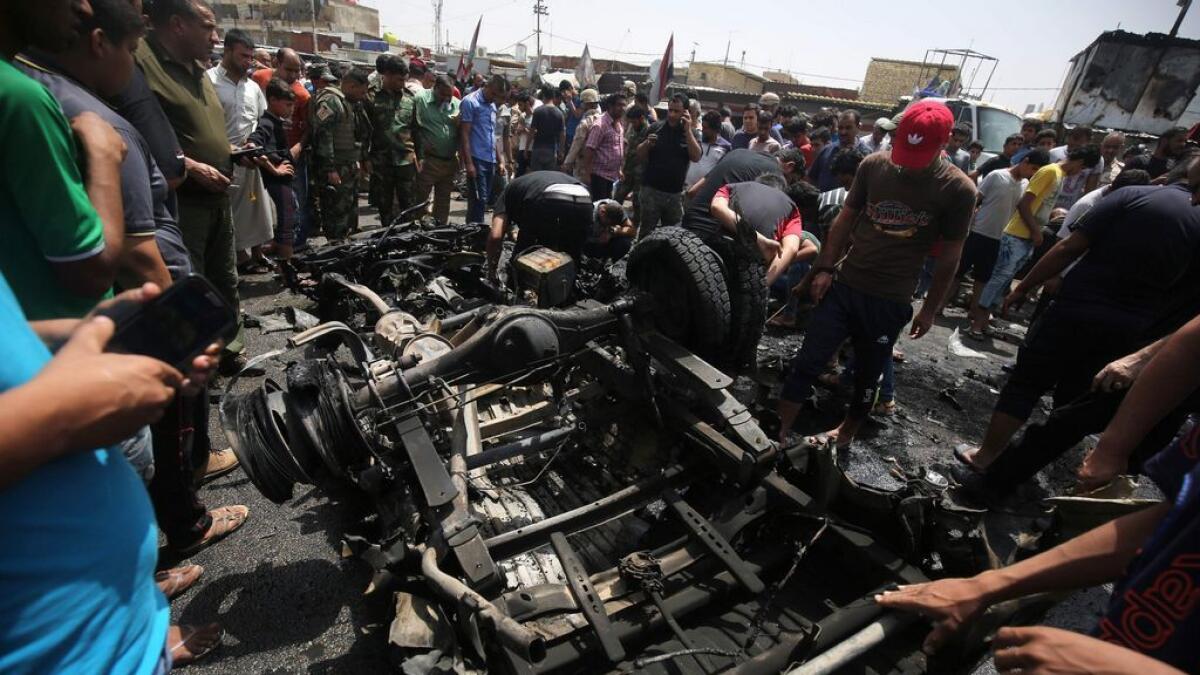 94 dead in triple Baghdad car bombings claimed by Daesh