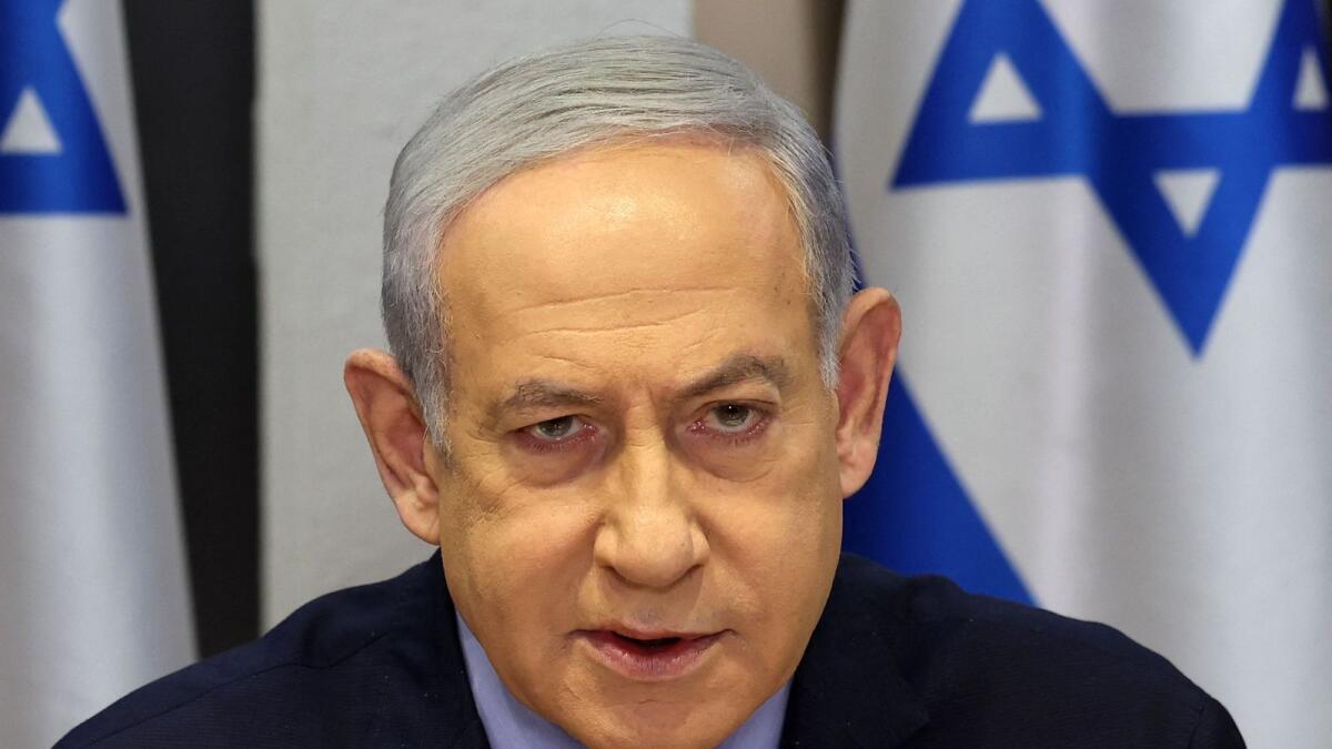 Israeli Prime Minister Benjamin Netanyahu. — Photo: AFP file
