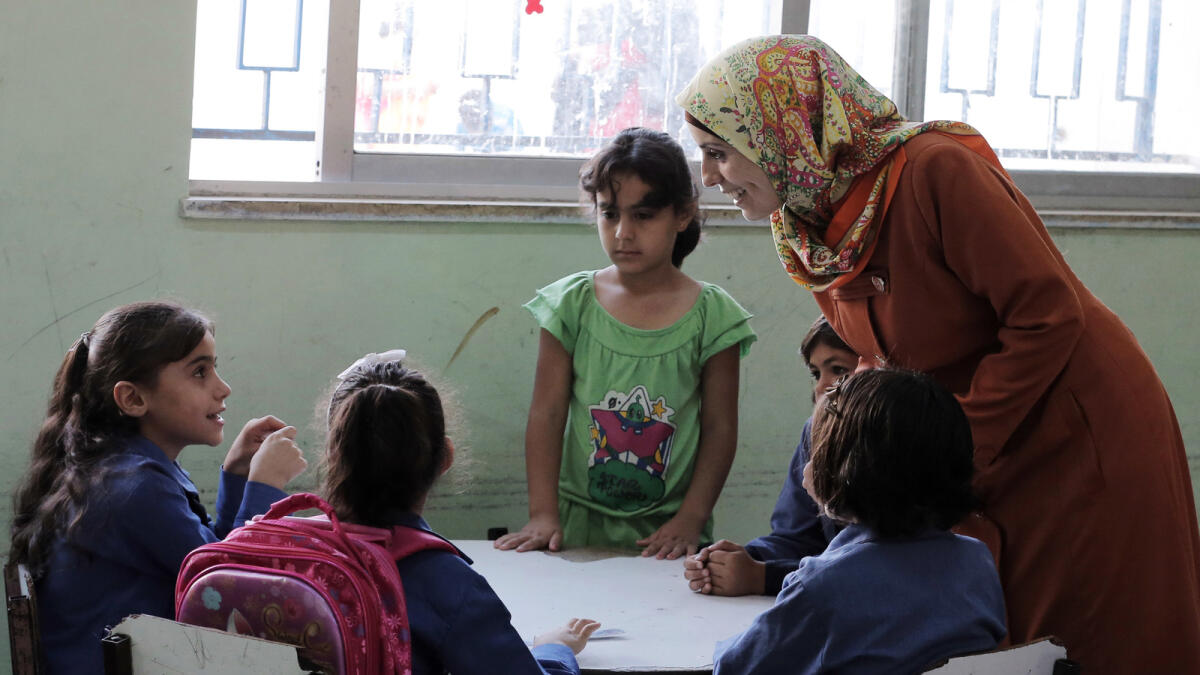 Jordan opens schools to Syrian refugee kids