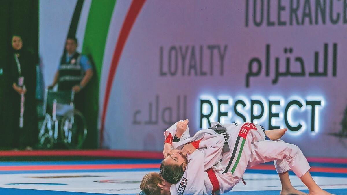 UAE girls dominate in jiu-jitsu