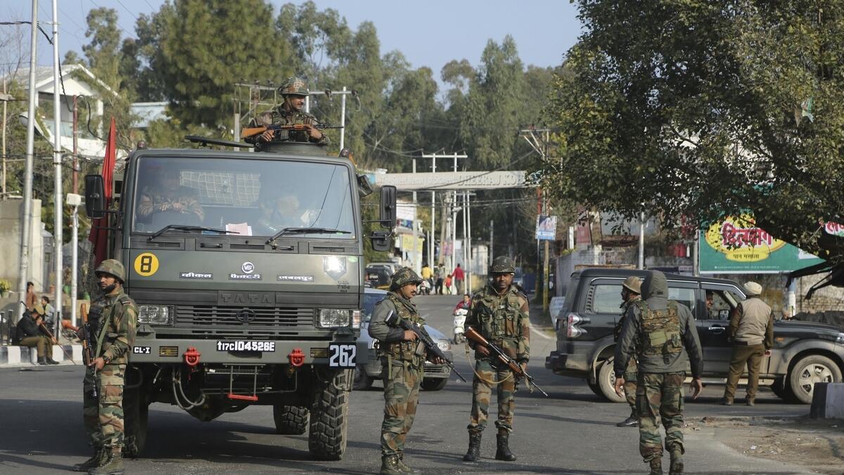 Four Indian soldiers killed in overnight encounter with terrorists in Pulwama