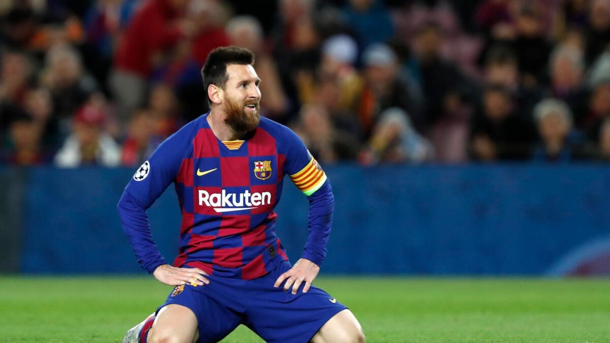 Lionel Messi in talks with PSG. — AP