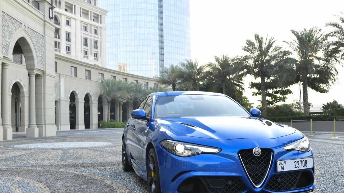Alfa Romeo Quadrifoglio in Dubai 
