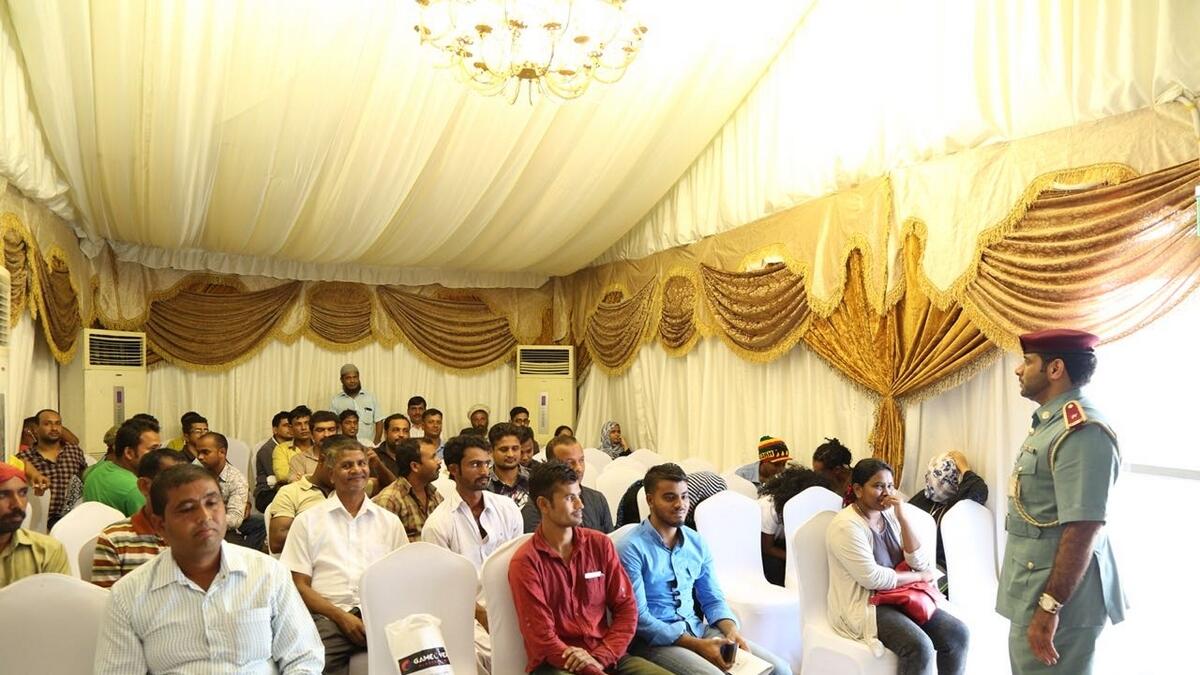 Amnesty seekers in Fujairah.- Supplied photo