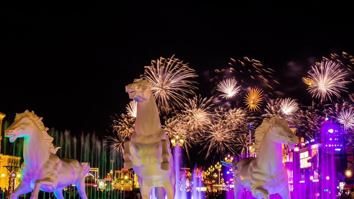 New Year, fireworks, UAE, Dubai Fountains, NYE20, 