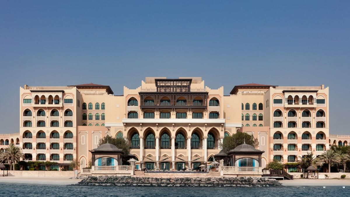 The Shangri-La Abu Dhabi.