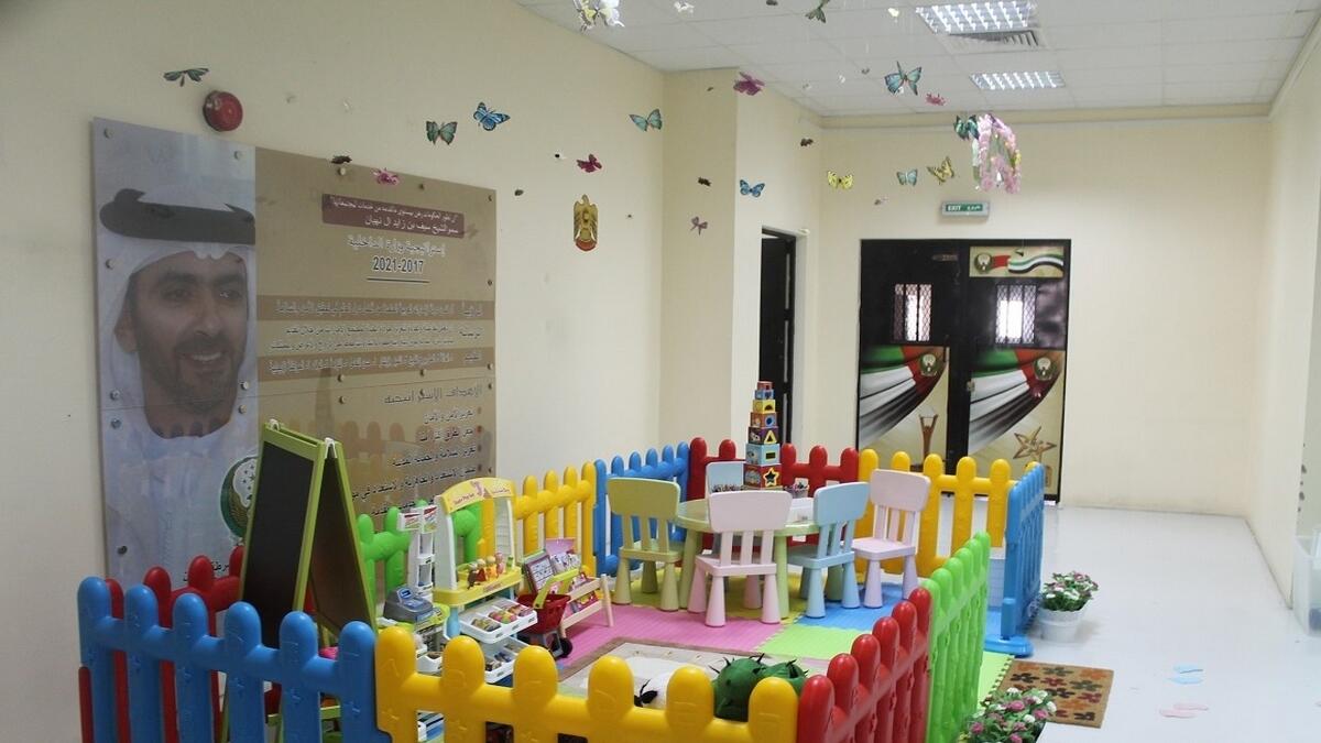  Happy Hours for inmates kids in Ajman jail