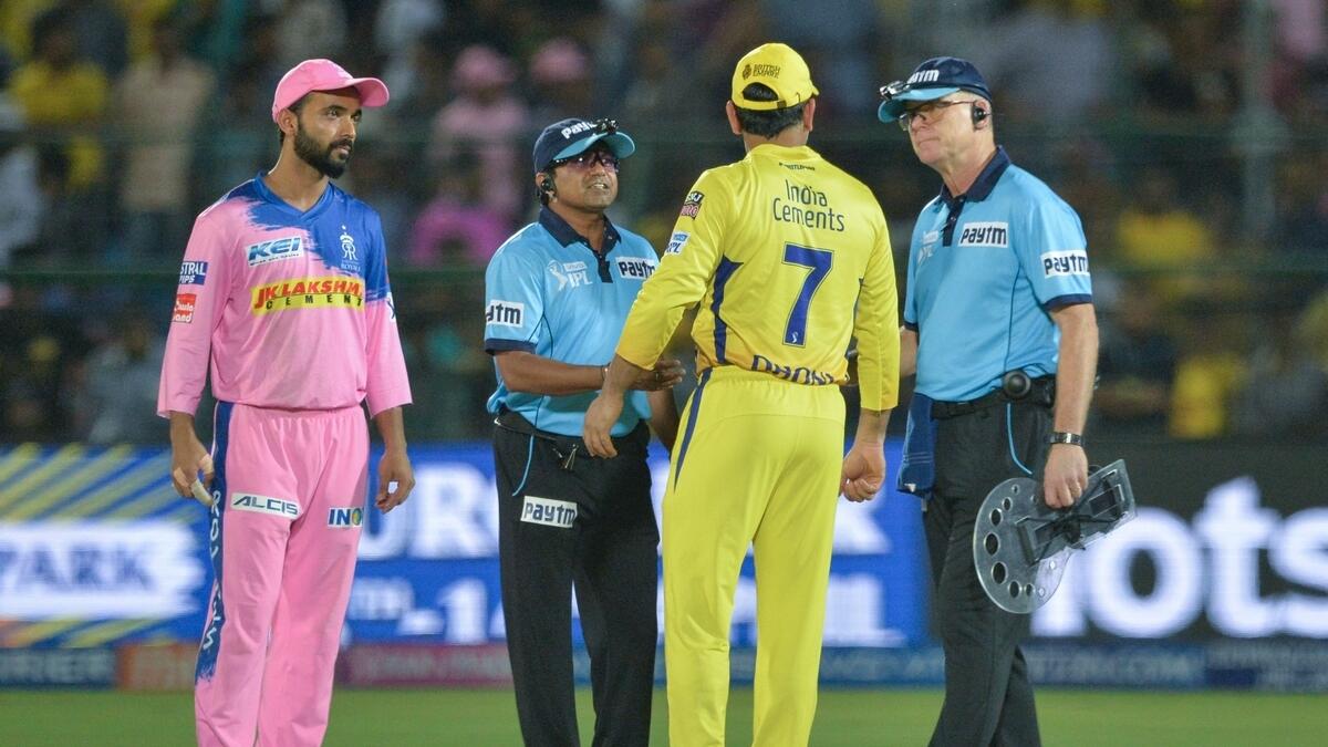 Not cool: Indias Dhoni fined over IPL umpire row