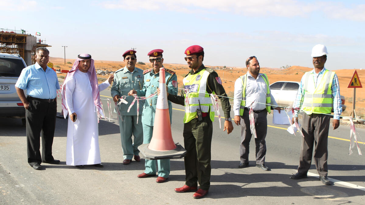 Partially-closed road in RAK opens after 2 years