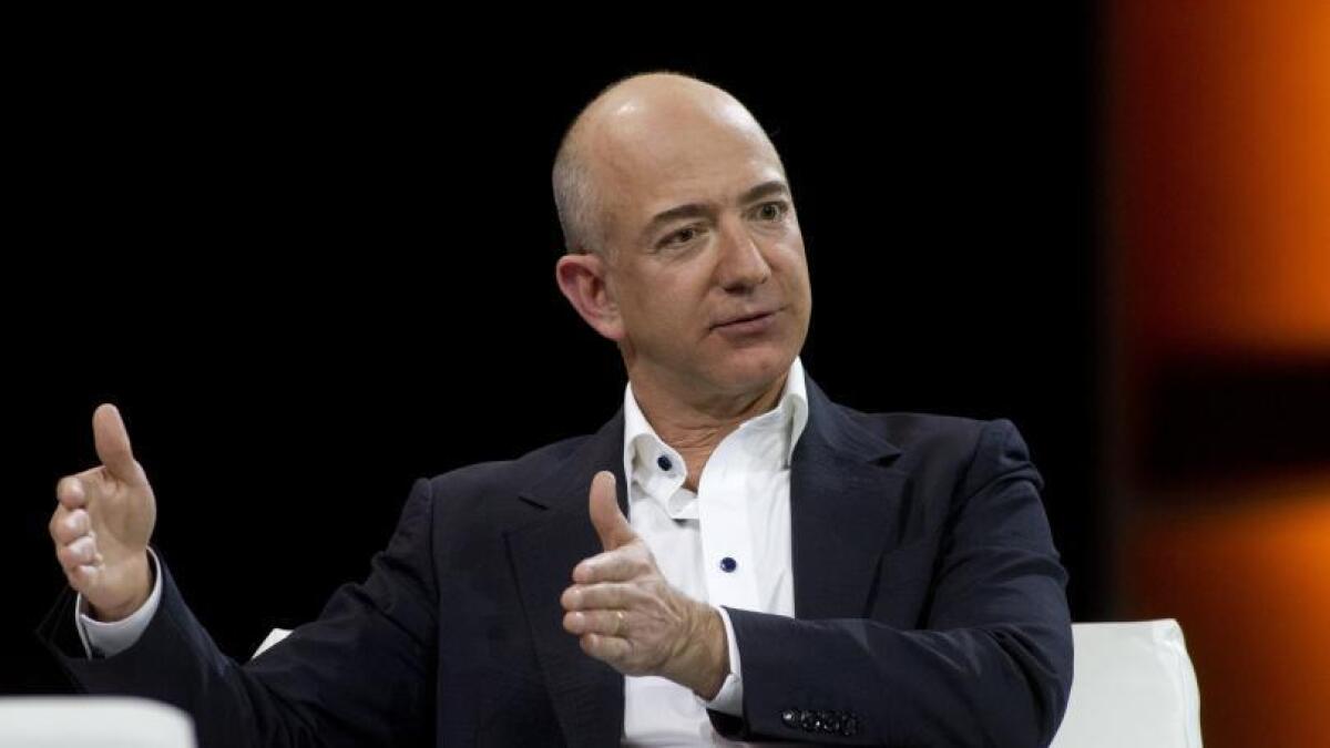 Jeff Bezos, who, until recently has been on a tear, lost $1.6 billion.