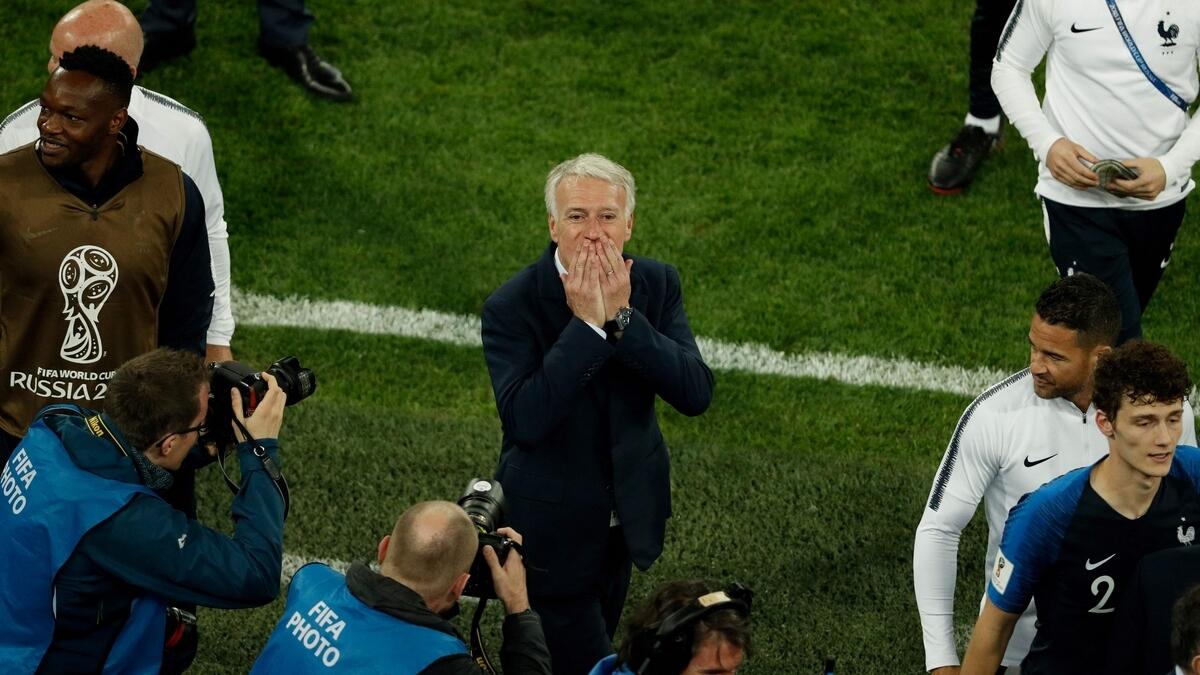 Deschamps urges France to make amends for Euros in World Cup final