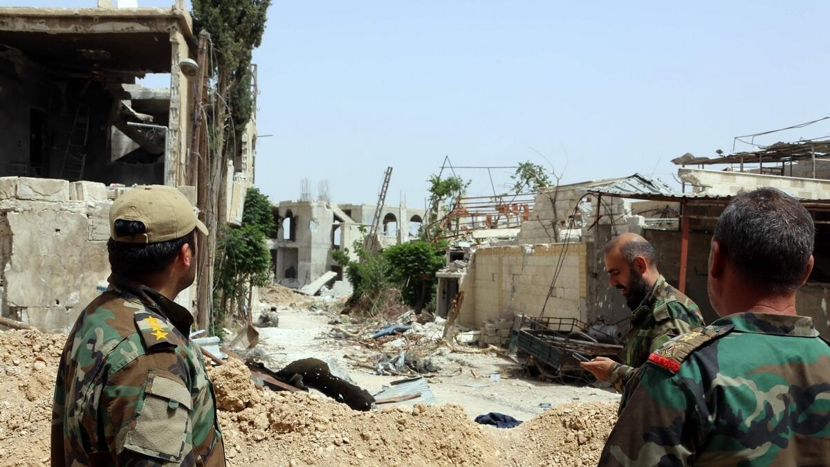 Syria army on verge of retaking rebel area