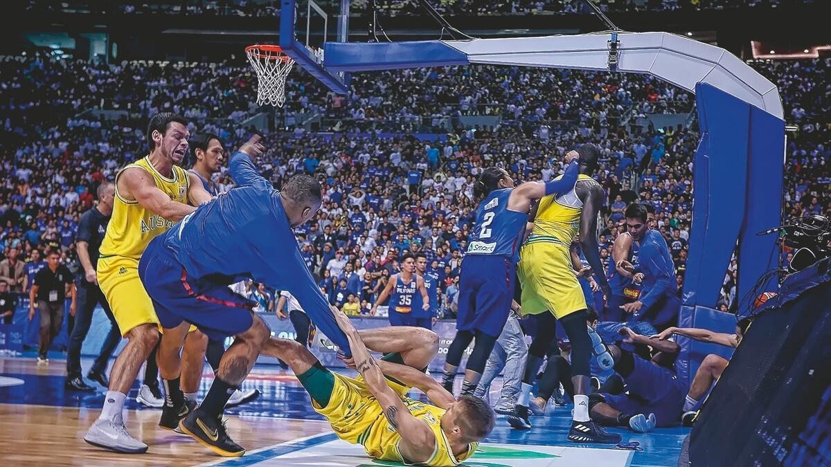 Melee in Manila: Australia, Philippines cagers involved in wild brawl