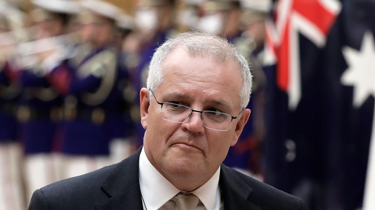 Australian Prime Minister Scott Morrison Morrison said the tweet by the Chinese government official was “utterly outrageous” and a terrible slur against Australia’s military.
