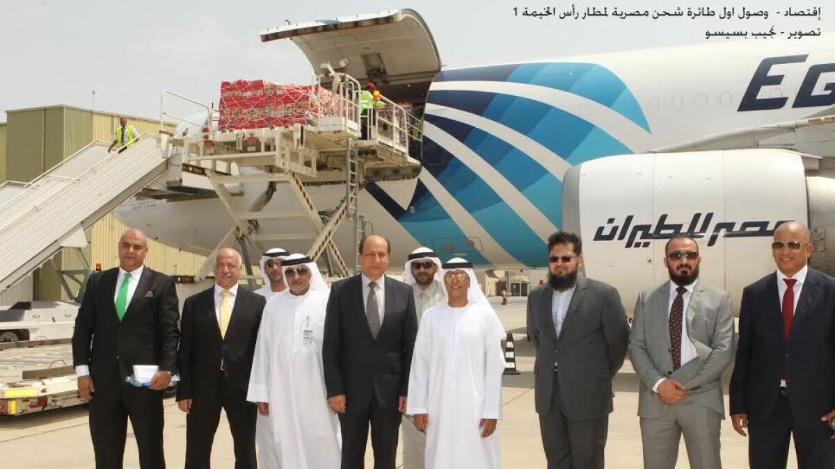 Egypt Air Cargo starts Operations to RAK Intl Airport
