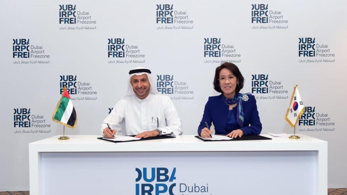 Dafza boosts cooperation with South Korean firms