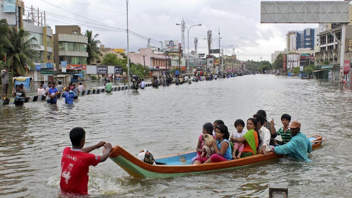 Jaya announces Rs 10,000 aid to flood victims