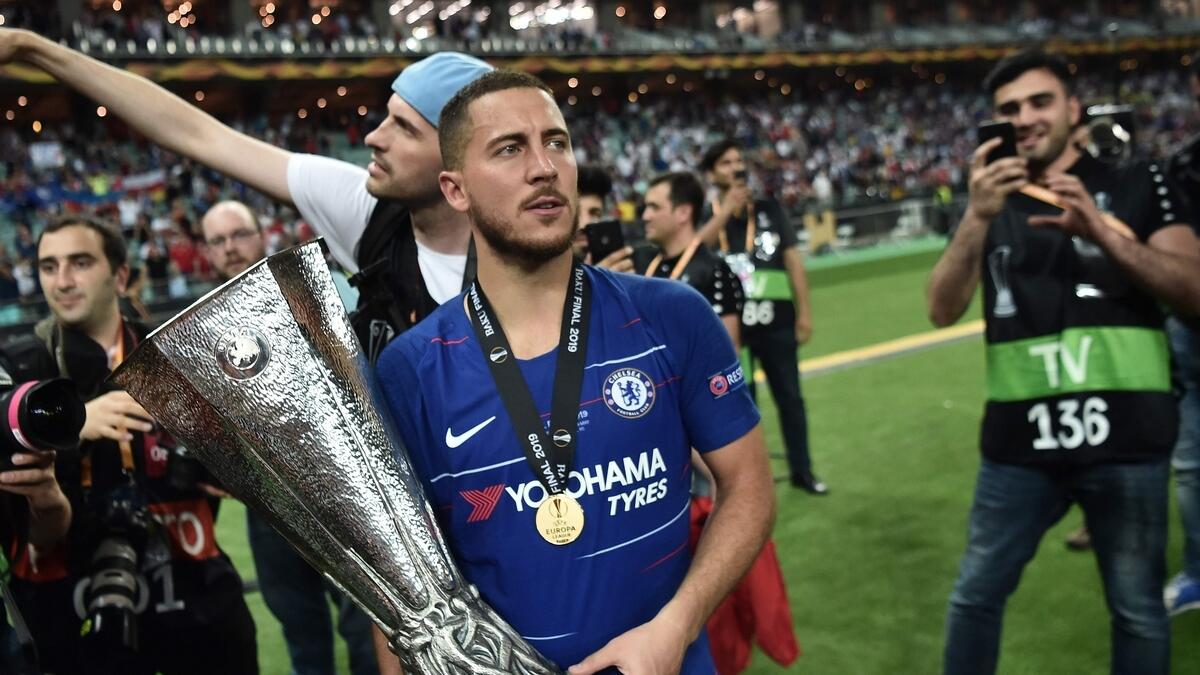 Chelsea lift Europa title, may lose Hazard to Real