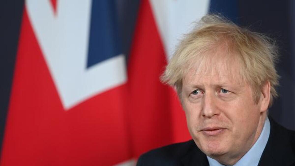 UK Prime Minister Boris Johnson. — File photo