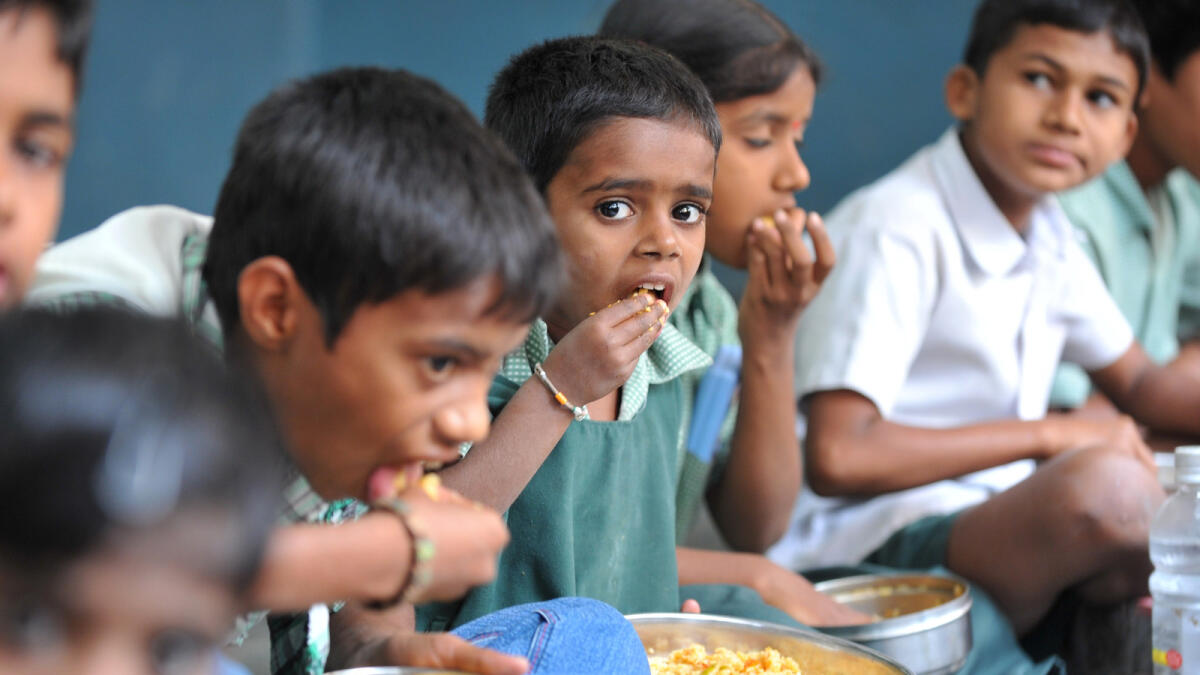 Schoolkids in India to get free meals in holidays