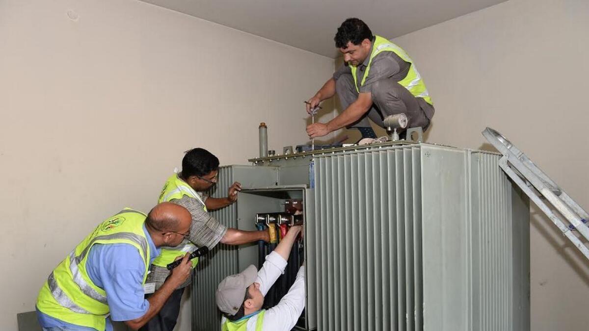 Power network maintenance done in Sharjah