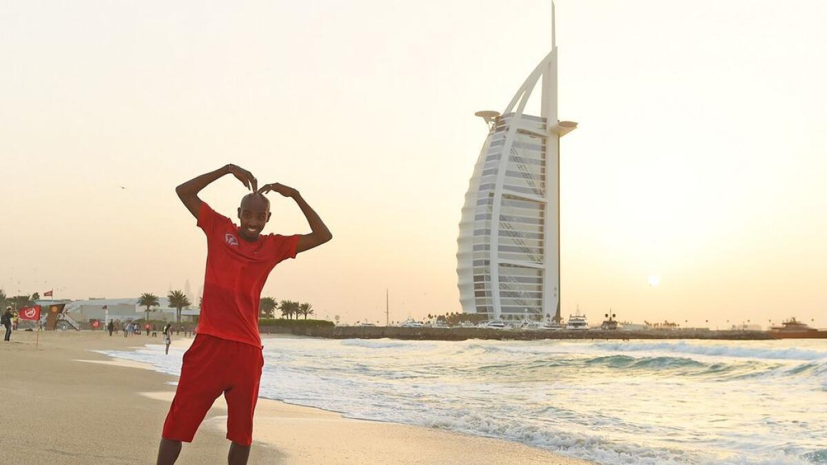 Mo Farah is your guide for this Dubai tour