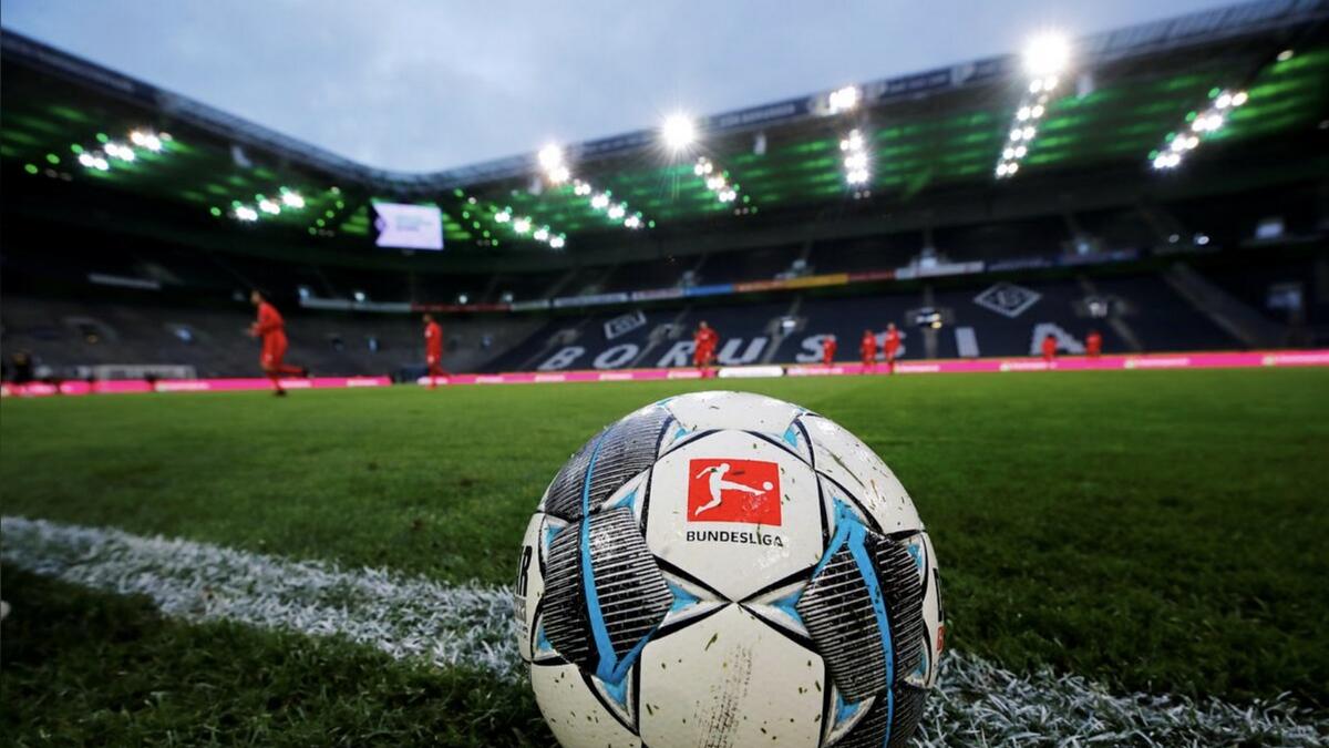 A Bundesliga match ball. - Reuters file