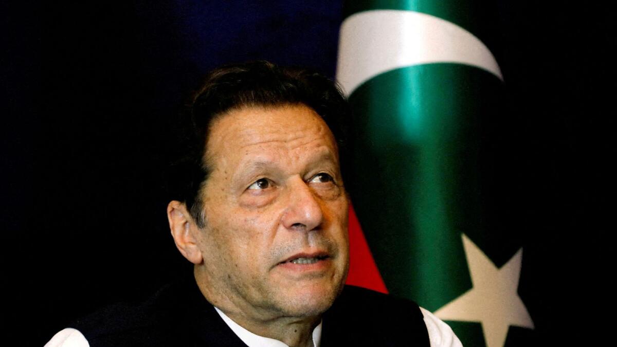 Former Pakistani Prime Minister Imran Khan. — Reuters file