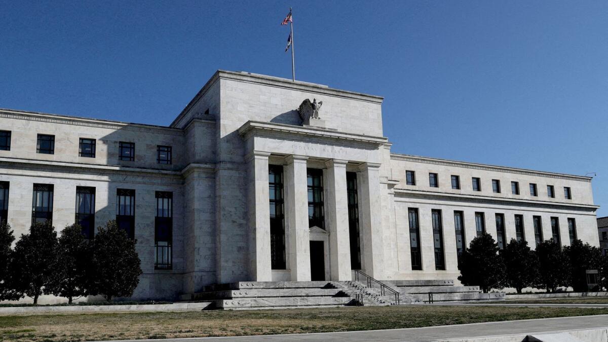 The Federal Reserve building is pictured in Washington. — Reuters file