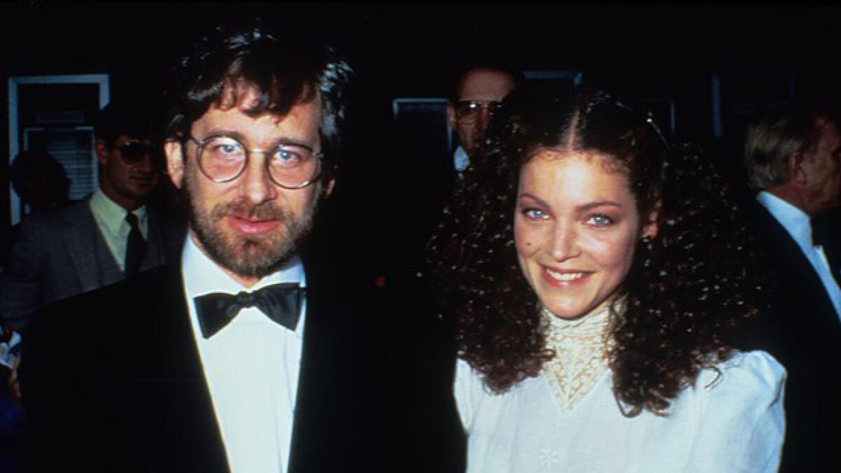 Steven Spielberg and Amy Irving -  $100 million, the Jaws and ET director called it off with the Carrie actress and she left with half of Spielberg's fortune back in the day. They have one son. (Alamy)