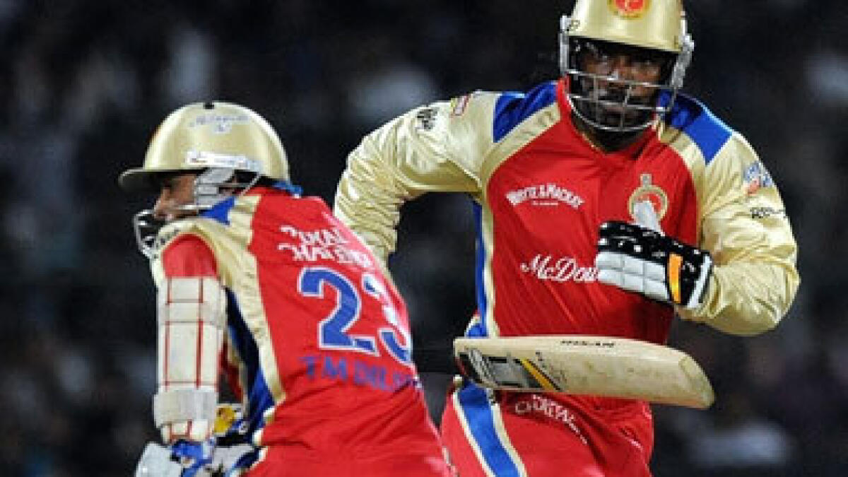 Gayle makes the difference in RCB’s sixth consecutive win