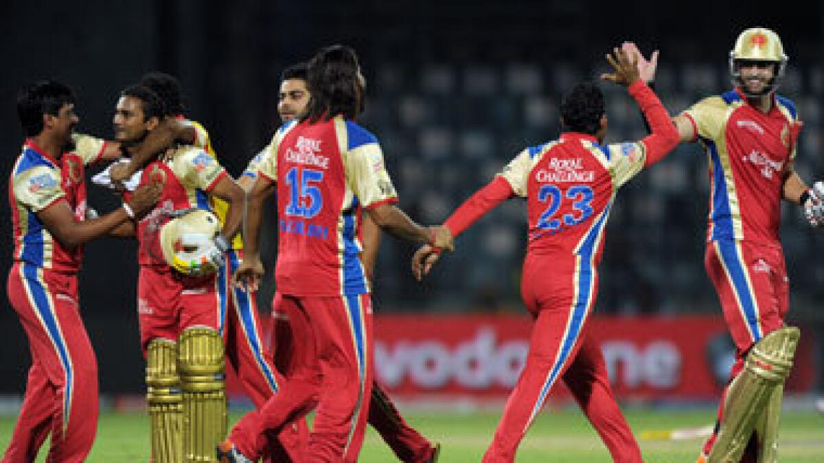 Royal Challengers beat Rajasthan Royals by nine wickets
