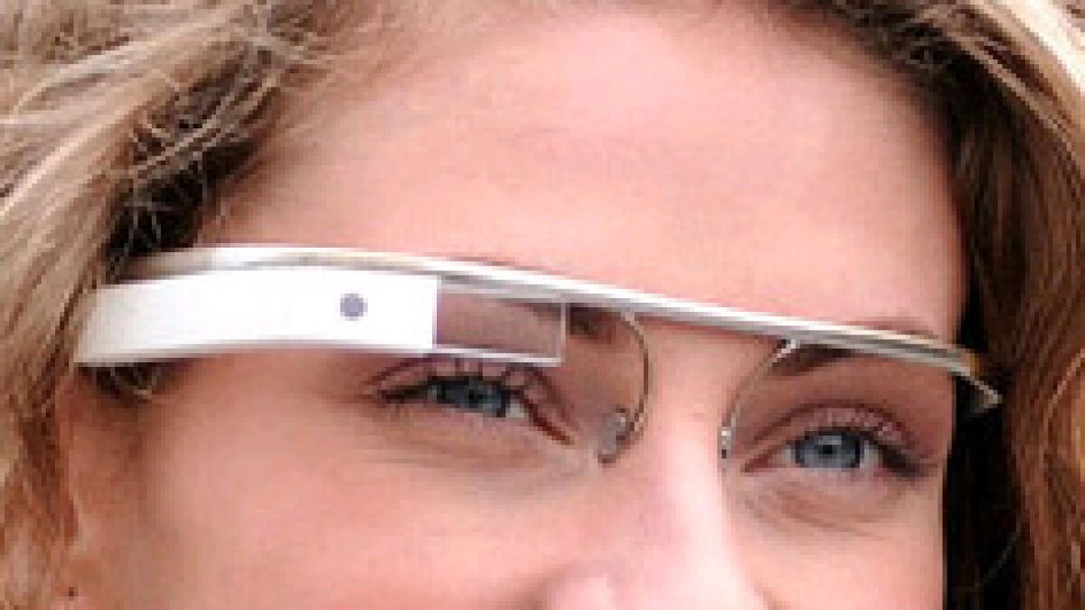 Brin sees Google glasses hitting market this year